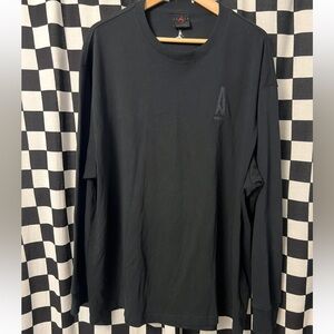 A Ma Maniere x Air Jordan Black Long Sleeve T-shirt